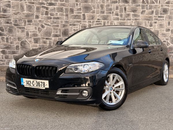 BMW 5-Series Saloon, Diesel, 2014, Black