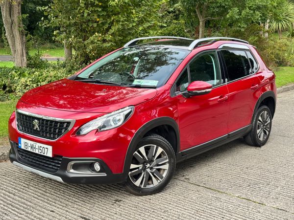 Peugeot 2008 Estate, Petrol, 2018, Red
