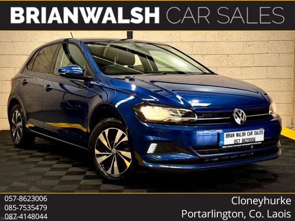 Volkswagen Polo Hatchback, Petrol, 2019, Blue