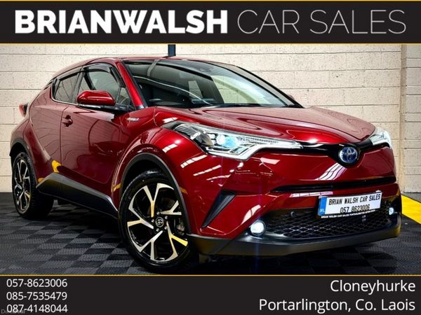 Toyota C-HR SUV, Petrol Hybrid, 2018, Red