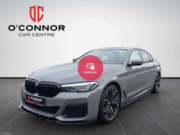 BMW 5-Series Saloon, Diesel, 2022, Grey