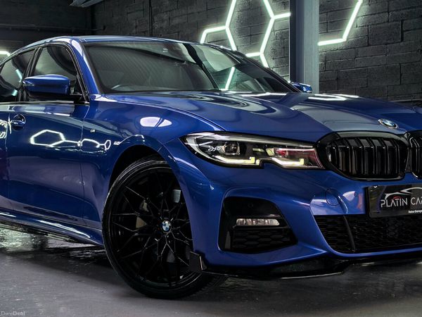 BMW 3-Series Saloon, Petrol Plug-in Hybrid, 2020, Blue