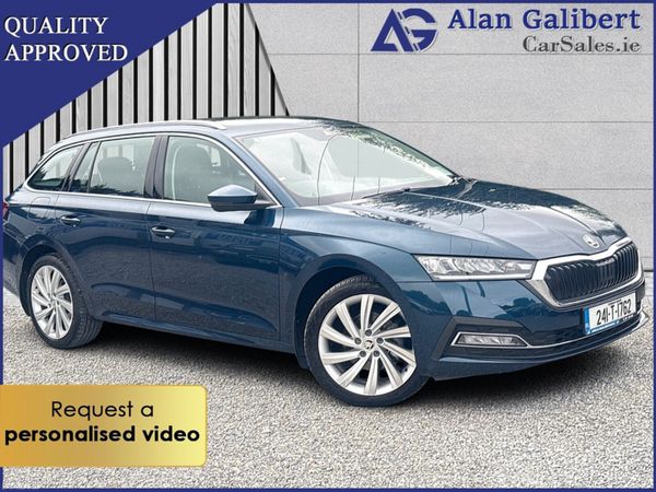Skoda Octavia Estate, Diesel, 2024, Blue