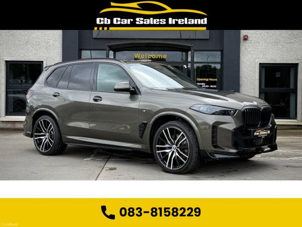 BMW X5 Estate, Diesel Hybrid, 2023, Green
