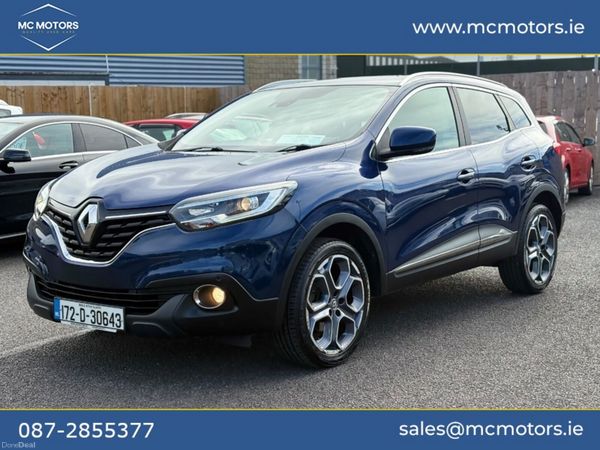 Renault Kadjar Hatchback, Petrol, 2017, Blue