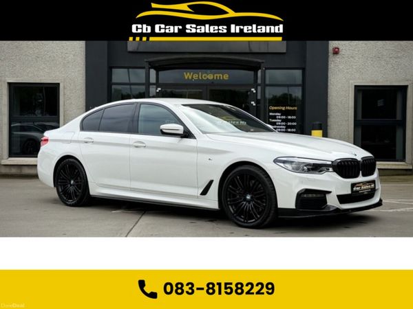BMW 5-Series Saloon, Diesel, 2019, White