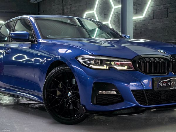 BMW 3-Series Saloon, Petrol Plug-in Hybrid, 2020, Blue