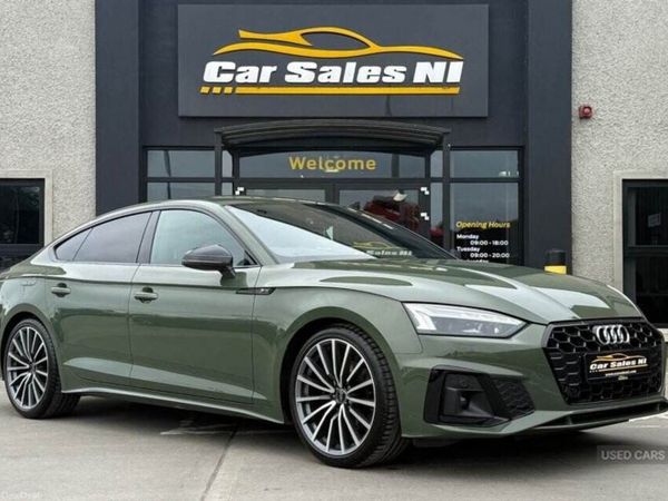 Audi A5 Hatchback, Diesel Hybrid, 2023, Green