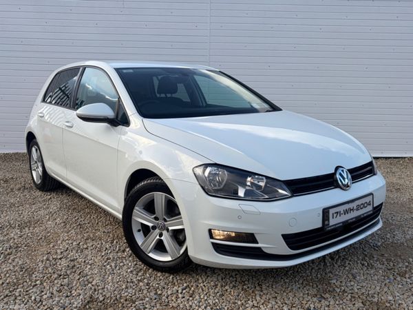 Volkswagen Golf Hatchback, Petrol, 2017, White