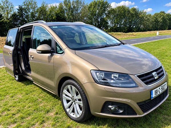 SEAT Alhambra MPV, Diesel, 2018, Yellow