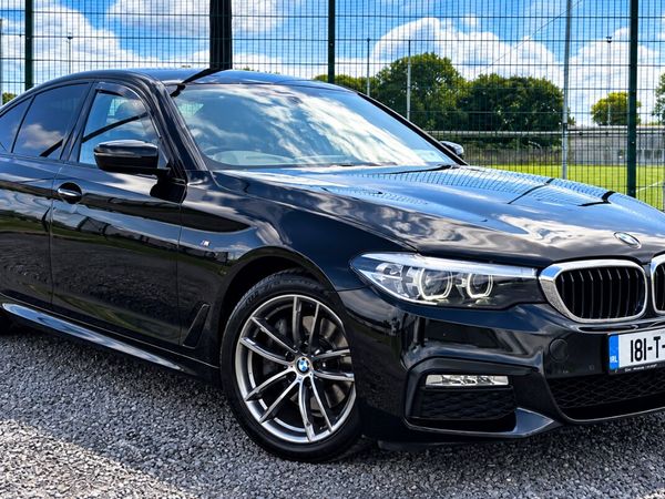 BMW 5-Series Saloon, Diesel, 2018, Black