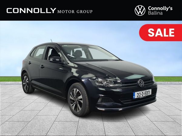 Volkswagen Polo Hatchback, Petrol, 2021, Black
