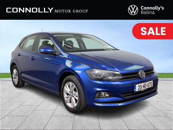 Volkswagen Polo Hatchback, Petrol, 2020, Blue