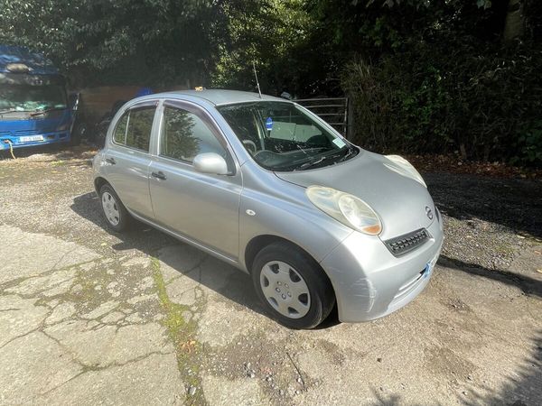 Nissan March Hatchback, Petrol, 2009, Silver