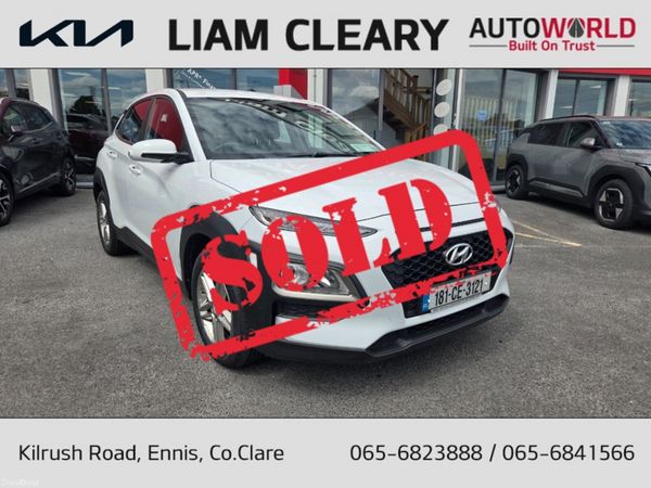 Hyundai KONA Hatchback, Petrol, 2018, White