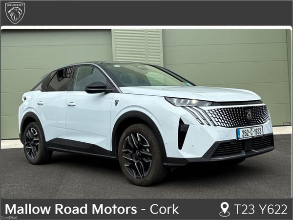 Peugeot 3008 MPV, Petrol, 2026, White