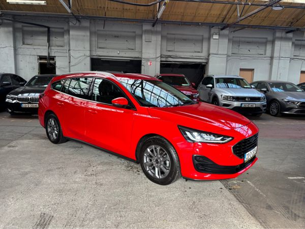 Ford Focus Estate, Petrol, 2023, Red
