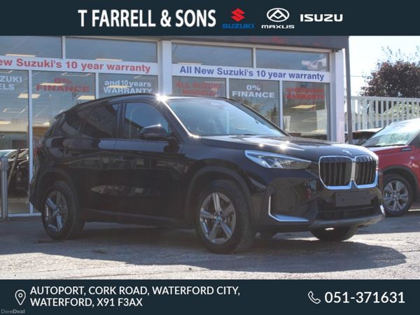 BMW X1 Estate, Petrol Hybrid, 2024, Black
