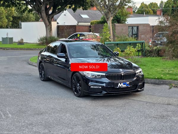 BMW 5-Series Saloon, Diesel, 2017, Black