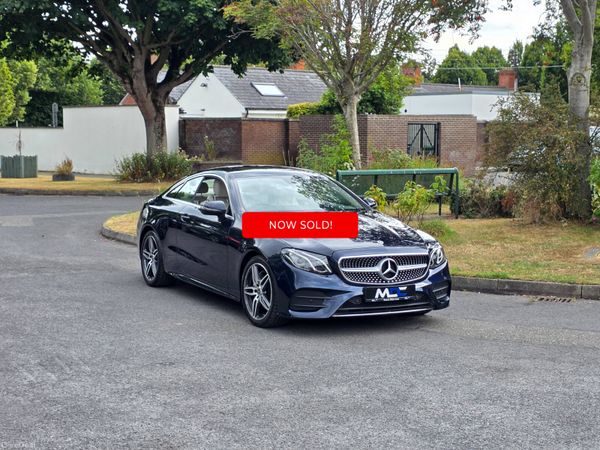 Mercedes-Benz E-Class Coupe, Diesel, 2019, Blue