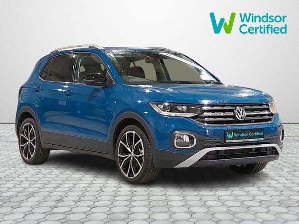Volkswagen T-Cross SUV, Petrol, 2020, Blue