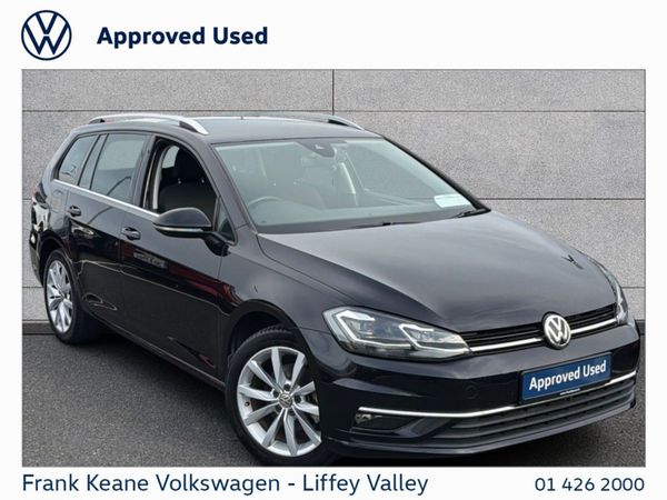 Volkswagen Golf Estate, Petrol, 2019, Black