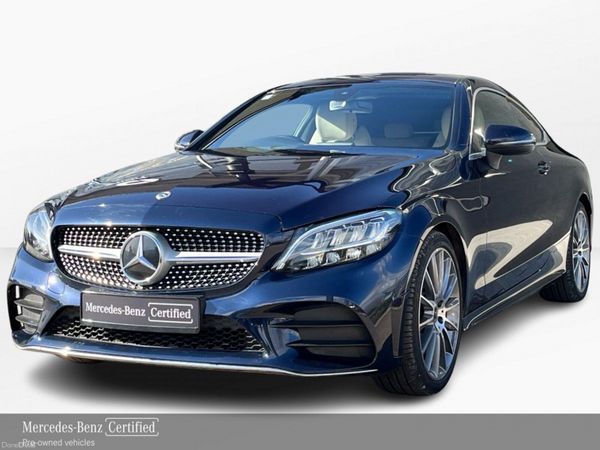 Mercedes-Benz C-Class Coupe, Diesel, 2022, Blue