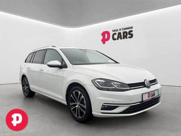 Volkswagen Golf Estate, Petrol, 2020, White