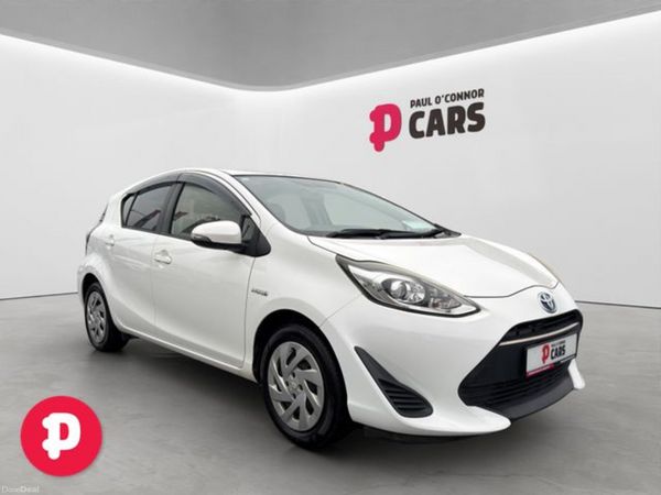 Toyota Aqua Hatchback, Petrol Hybrid, 2019, White