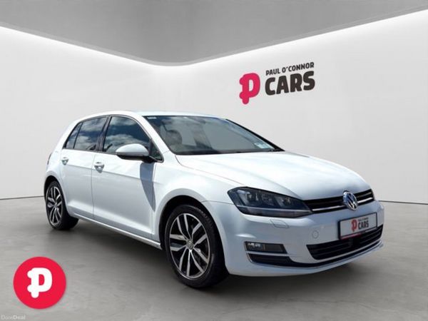 Volkswagen Golf Hatchback, Petrol, 2017, White