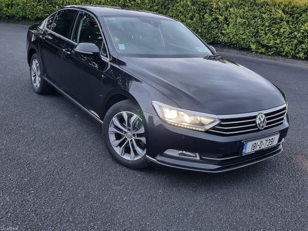 Volkswagen Passat Saloon, Diesel, 2018, Black