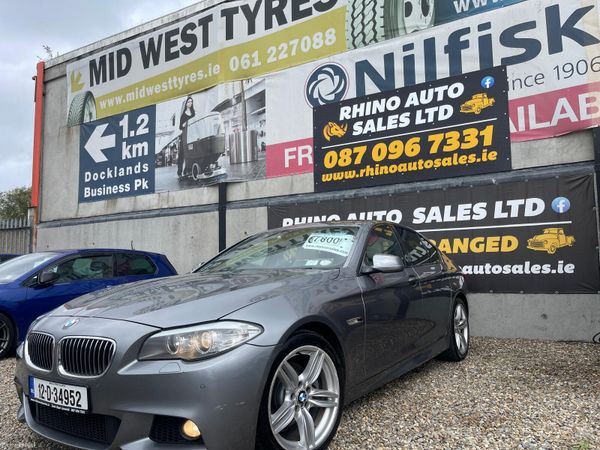BMW 5-Series Saloon, Diesel, 2012, Grey
