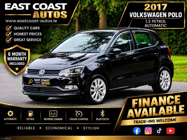 Volkswagen Polo Hatchback, Petrol, 2017, Red