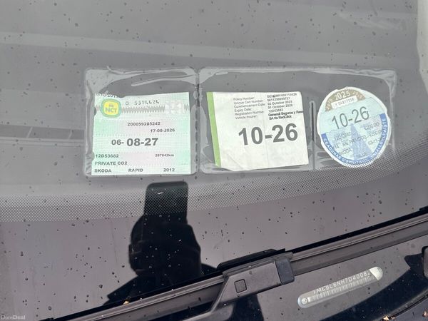 Skoda Rapid Hatchback, Diesel, 2012, Blue