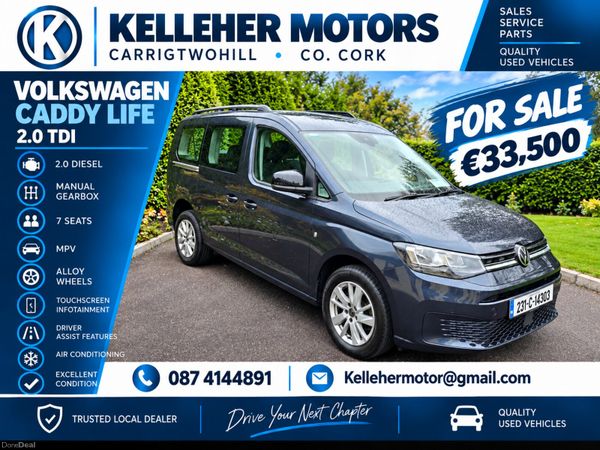 Volkswagen Caddy MPV, Diesel, 2023, Blue
