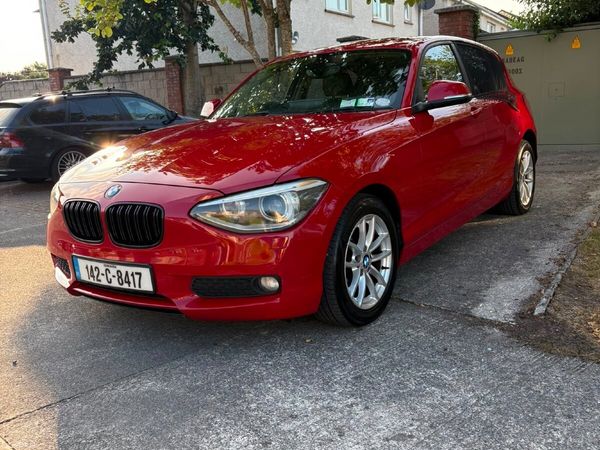 BMW 1-Series Hatchback, Petrol, 2014, Red