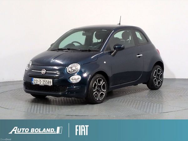 Fiat 500 Hatchback, Petrol, 2023, Blue