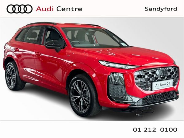 Audi Q3 SUV, Petrol Plug-in Hybrid, 2026, Red