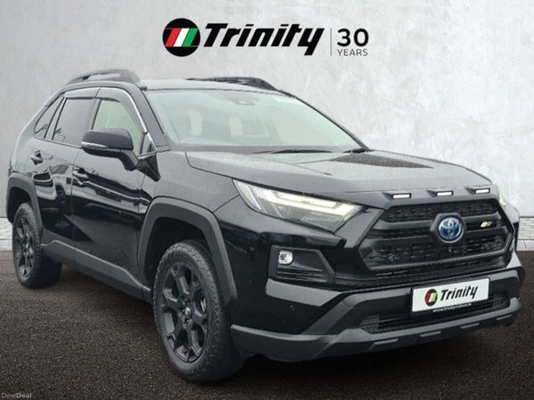 Toyota RAV4 SUV, Petrol Hybrid, 2023, Black