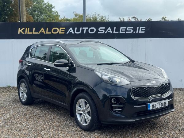 Kia Sportage SUV, Diesel, 2016, Black