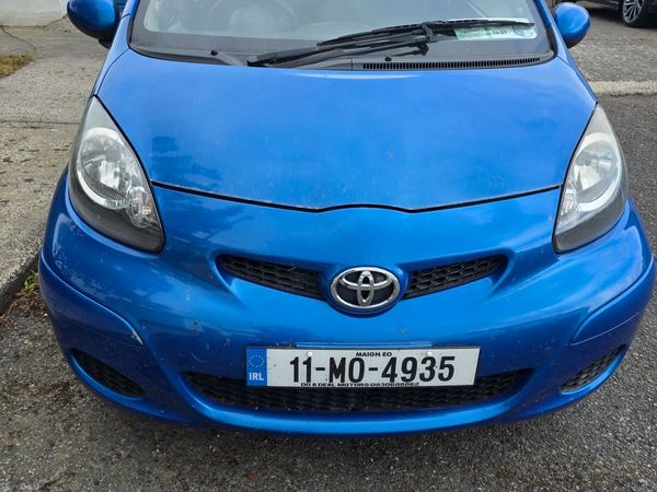 Toyota Aygo Hatchback, Petrol, 2011, Blue