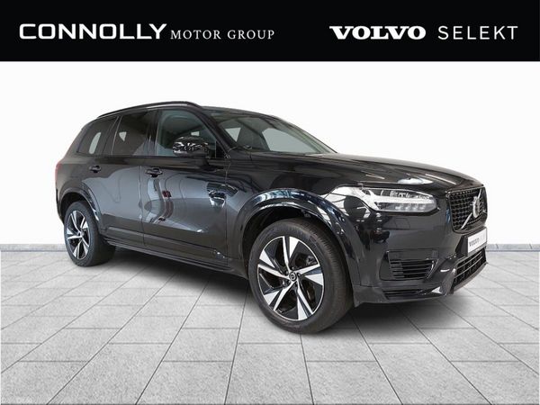 Volvo XC90 SUV, Petrol Plug-in Hybrid, 2024, Black