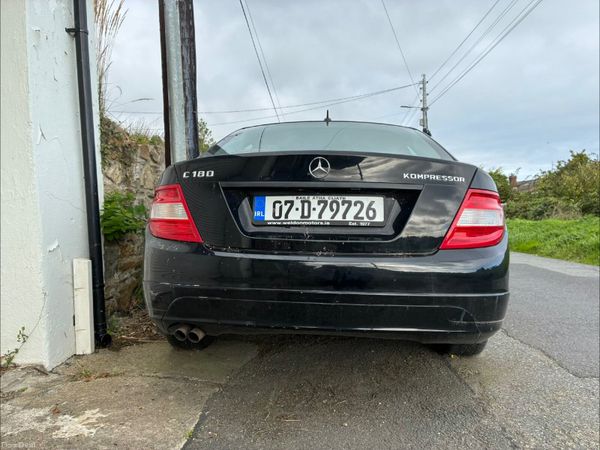 Mercedes-Benz C-Class Saloon, Petrol, 2007, Black