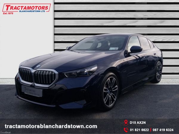 BMW 5-Series Saloon, Petrol Plug-in Hybrid, 2025, Blue