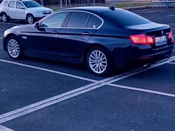 BMW 5-Series Saloon, Diesel, 2015, Blue