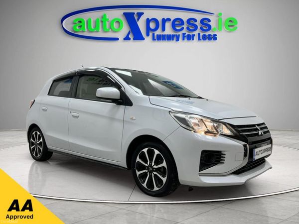 Mitsubishi Mirage Hatchback, Petrol, 2020, White