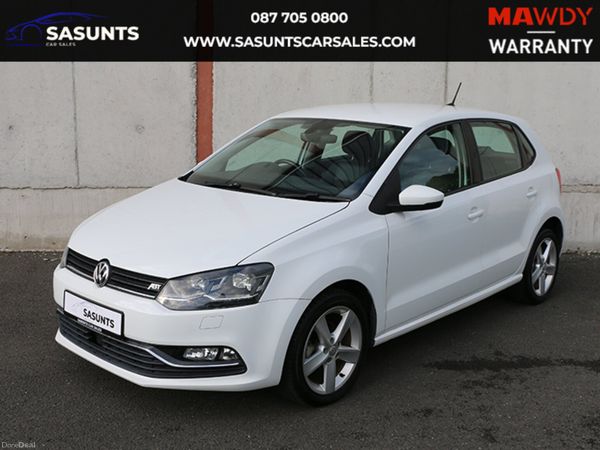 Volkswagen Polo Hatchback, Petrol, 2016, White