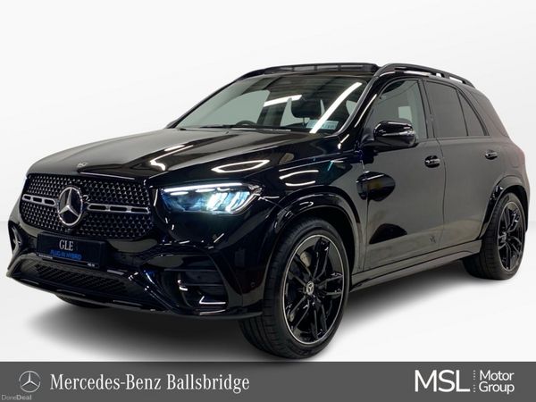 Mercedes-Benz GLE SUV, Diesel Plug-in Hybrid, 2026, Black