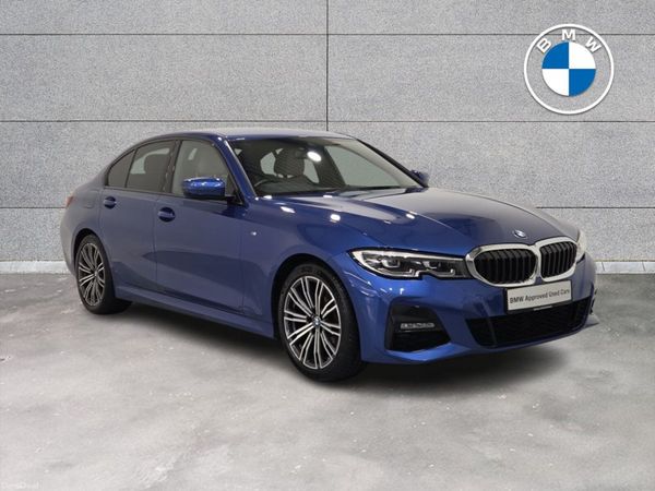 BMW 3-Series Saloon, Diesel Hybrid, 2022, Blue