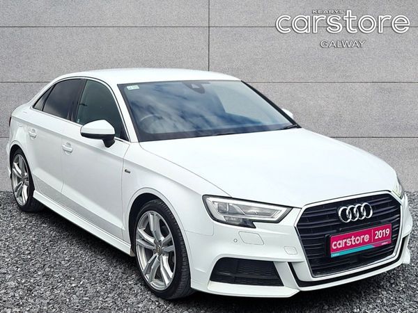 Audi A3 Saloon, Petrol, 2019, White